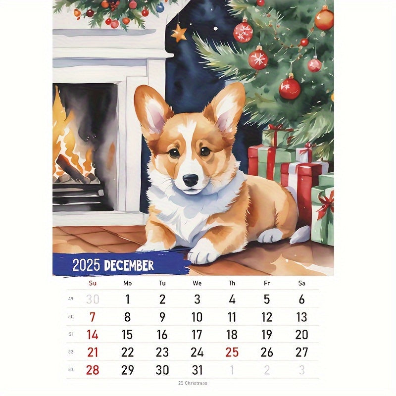 calendrier 2025 | CorgiCalendar™