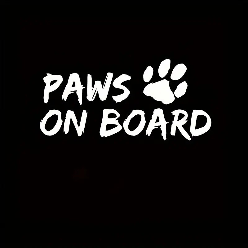 autocollant pour voiture | PawsOnBoardâą