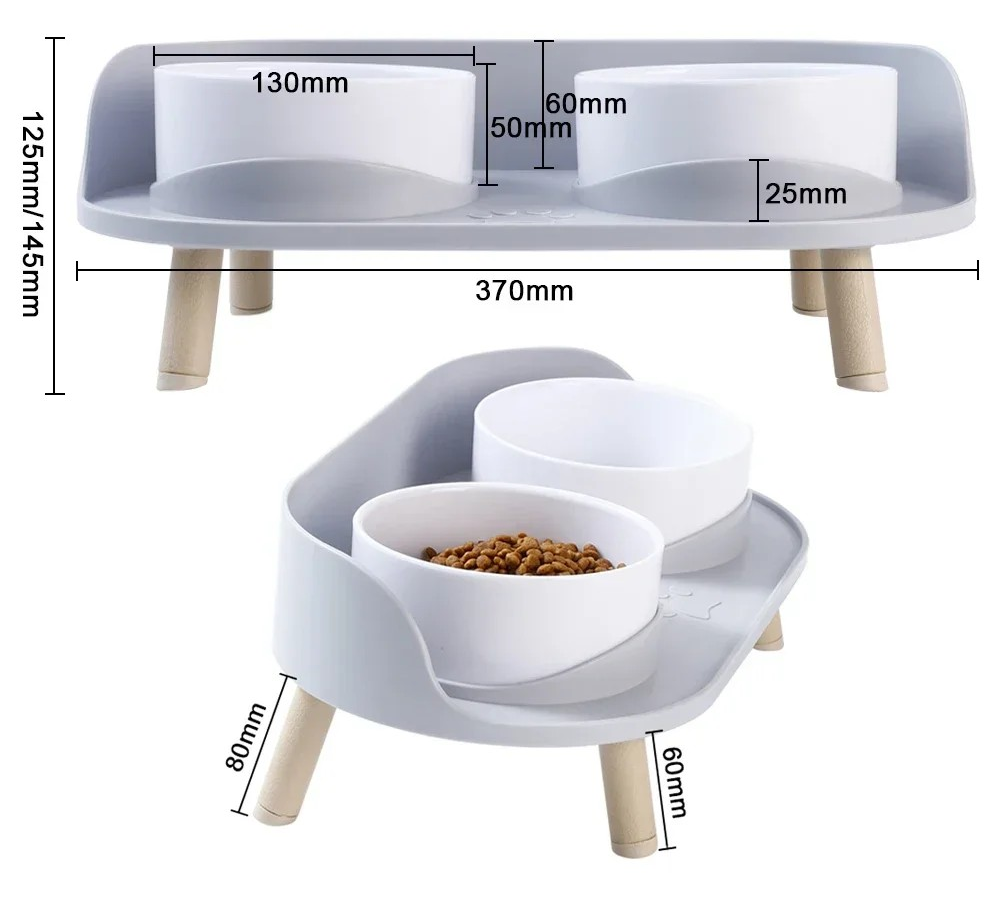 gamelle chien surélevée | Safe&Healthy™