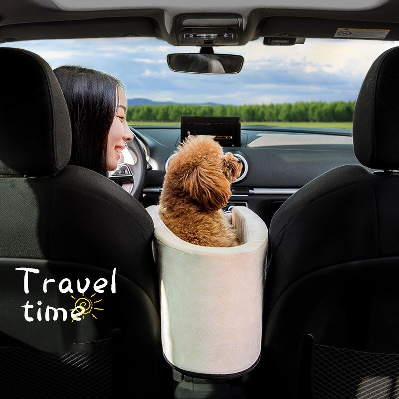 PetCarSeat™ - Siège auto sur accoudoir - Happy Life Happy Dog
