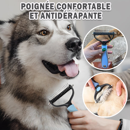 brosse pour chien à poils longs | BrusHair™